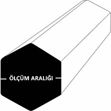 Kalyon Çelik Hex 19 mm C45 (1045) Altıköşe Soğuk İmalat Çeliği (1 Metre )