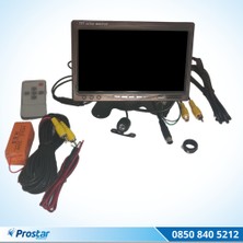 Prostar Araç Monitörü 7 Inç LCD Tft Ekran + 1 Adet Geri Görüş Kam