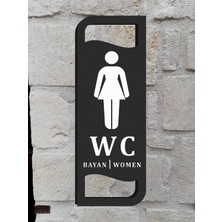 Zafrak Reklam Wc Tabela Wc Yönlendirme Tabelası Wc , Bay Wc, Bayan Wc