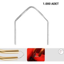 Bemoold 1000 Adet 0,8mm V Tip Plastik Kaynak Zımba Teli