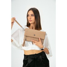 Morca  Uzun Omuz Askılı Clutch Portföy Çantası