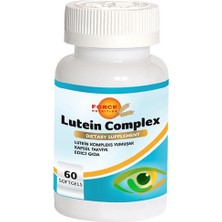 Force Nutrition Lutein Kompleks 60 Yumuşak Kapsül Zeaksantin