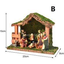 Savakan Reçine Doğuş Set Ibadetı Dekoratif B (Yurt Dışından)