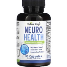 Natures Craft Neuro Health Optimizer, 90 Capsules