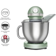 Karaca Mastermaid Chef Pro Çift Kollu Stand Mikser Cabbage Green 1750 W