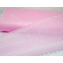 Benim Marifetlerim Pembe Kristal Tül 2 Metre