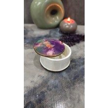 Gardenya Dekoratif Takı & Mücevher Kutusu Yuvarlak Model 2