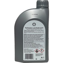 Shell Coolant Longlife 4 Mevsimlik Kırmızı Antifriz 1 Litre 2 Adet