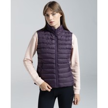 Kappa Logo Tona Kadın Mor Yelek 381Q6NW-YSR-1