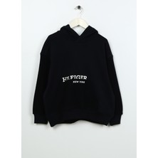 Tommy Hilfiger Erkek Çocuk Mavi Sweatshırt KB0KB08298