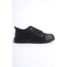 Mubiano M3-Ss Siyah/siyah Hakiki Deri Erkek Spor Ayakkabı & Sneaker