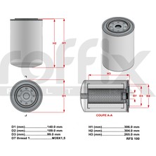 Roffix Seperatör Filtresi RFS-100