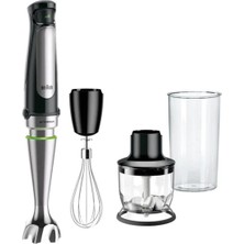 Braun MQ7025X Multıquıck 7 Serisi El Blender Seti (1000 Watt-Siyah)