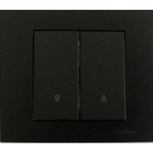 Ovivo Grano Siyah Jaluzi Anahtar