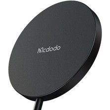 Mcdodo CH-4360 15W Magsafe Manyetik Kablosuz Şarj Cihazı-Siyah