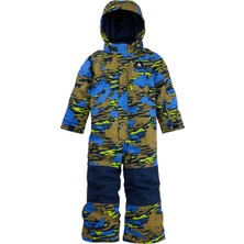 Burton Toddlers' 2l One Piece Unisex Çocuk Yeşil Snowboard Tulumu