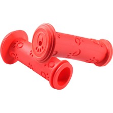 Beloving Kauçuk Bisiklet Gideri Tutamakları 0.87 'anti Slip Kavrama Çocuklar Için Yumuşak Bisiklet Üç Tekerlekli Bisiklet Kırmızı (Yurt Dışından)