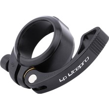 Beloving Siyah Için Hızlı Serbest Bırakma Seatpost Clamp 41MM Alüminyum Alaşım (Yurt Dışından)