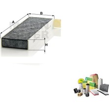 Mann Karbonlu Polen Filtre Peugeot 3008 5008 Partner 2/3 Berlingo 2/3 C4 Picasso C5 Ds5 6447XG Man CUK29003-2