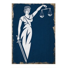 Bedeko Adalet Tanrısı Themis Tasarım Mdf Tablo