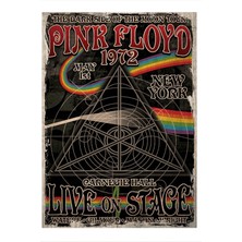 Bedeko Ahşap Tablo Pink Floyd Live On Stage
