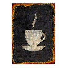 Bedeko Kahve Saati Model Ahşap Tablo