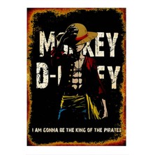 Bedeko One Piece Japon Anime Mdf Poster