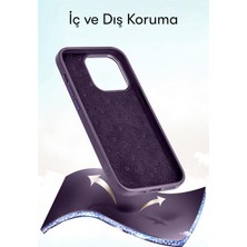 Peeq iPhone 14 Pro Kılıf HBC-190 Kolaj Kapak