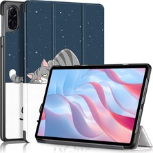 ZH Store Zh Store-Honor Pad X9 / X8 Pro 11.5 Için Çizim Deri Tablet Kılıfı (Yurt Dışından)