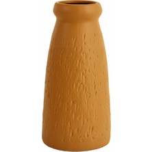 Karaca Home Russell Silindir Vazo Hardal 14.5X14.5X30 cm