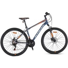 Kron Tx 75 - 28" Trekking - 19' - 21 Vites - M.dısc - Mat Gri-Neon Turuncu/gri