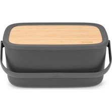 Tantitoni Nıc Dark Grey Ekmek Kutusu