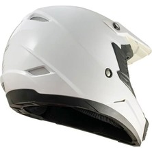 Motoanl Motosiklet Ce Onaylı Kask Içi Yıkanılabilir Kask Whıte