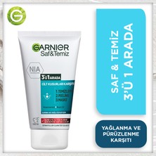 Garnier Saf & Temiz Peeling 3'ü 1 Arada Temizleme Maske 150 ml