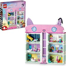 LEGO Gabby’s Dollhouse 10788 - 4 Yaş ve Üzeri Çocuklar için Orijinal Detaylarla Dolu 8 Odalı bir Ev İçeren Yaratıcı Oyuncak Yapım Seti (498 Parça)