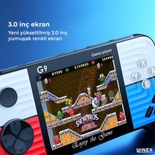 Winex Mobile Winex G9 Retro 3.0 Inç Tv Bağlanan 2.joystickli Oyun Konsolu Kırmızı