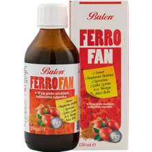 Bazaar Turkey Balen Ferrofan Demir, Kuşburnu Eks., Spirulina, Çinko Içeren Şurup