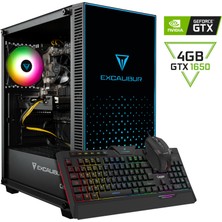 Casper Excalibur E65H.114F-BVH0X-0FC Intel Core i5 11400F 16GB 500GB SSD GTX1650 Freedos Masaüstü Bilgisayar
