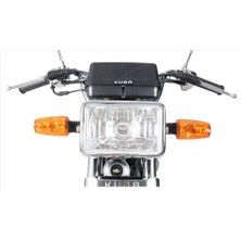 Kuba CG50 Pro Çelik Jant Motosiklet Siyah