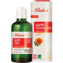 Bazaar Turkey Balen Aspir Tohumu Yağı (Soğuk Pres)  50 ml