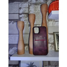 Adom Case iPhone 11 Pro Max - Kişiye Isme Özel Kartvizitli Deri Telefon Kılıfı