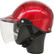 Motoanl Motosiklet Yarım Camlı Kask Jokey Model Rec