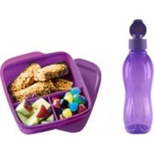 Tupperware 750  ml Şişe ve 550  ml Beslenme