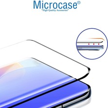 Microcase Xiaomi Redmi Note 12S 4g Tam Kaplayan Çerçeveli Tempered Ekran Koruyucu - Siyah AL3276