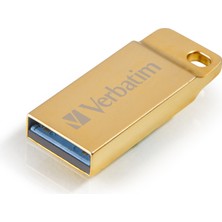 Verbatim 32GB Metal Executıve USB 3.2 Gen 1 Gold Drıve