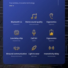 Hxsj Air-S4 Bluetooth 5.1 Wiress Stereo Kulaklık (Yurt Dışından)