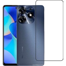 Tecno Spark 10 Pro ile Uyumlu Ekran Koruyucu Şeffaf Temperli Kırılmaz Cam Ekran Koruyucu