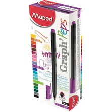Maped Fınelıner Kalem Mor 749108 12 Adet
