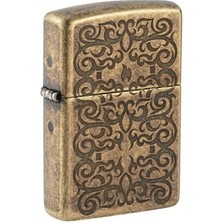 Zippo Çakmak Z-48484 Çakmak Premium Tasarım ve Hediye Seçeneği ile Pirinç Alaşım Malzeme
