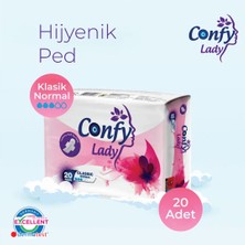 Confy Lady Hijyenik Ped Classic Normal Eko Paket 20 Adet